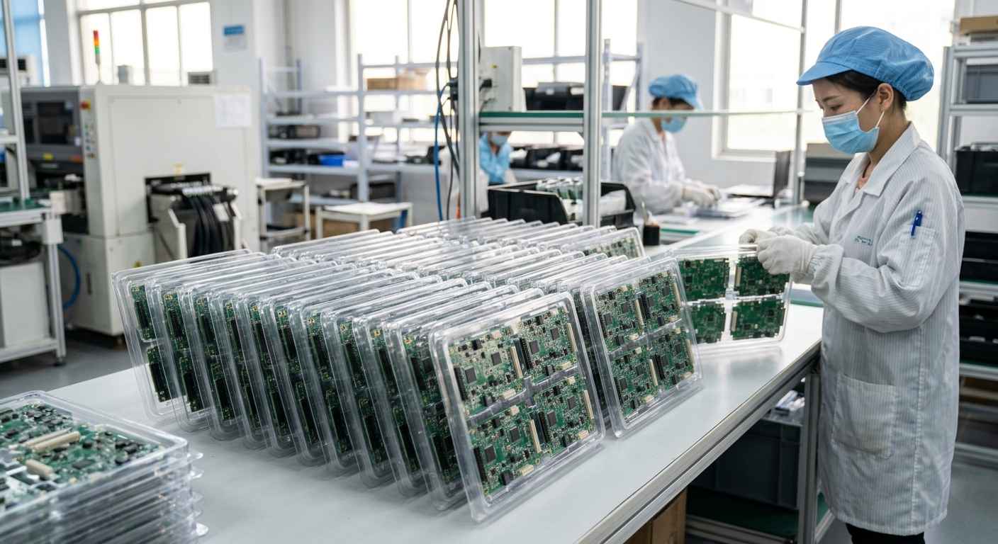 Batch packaging in PCB factories