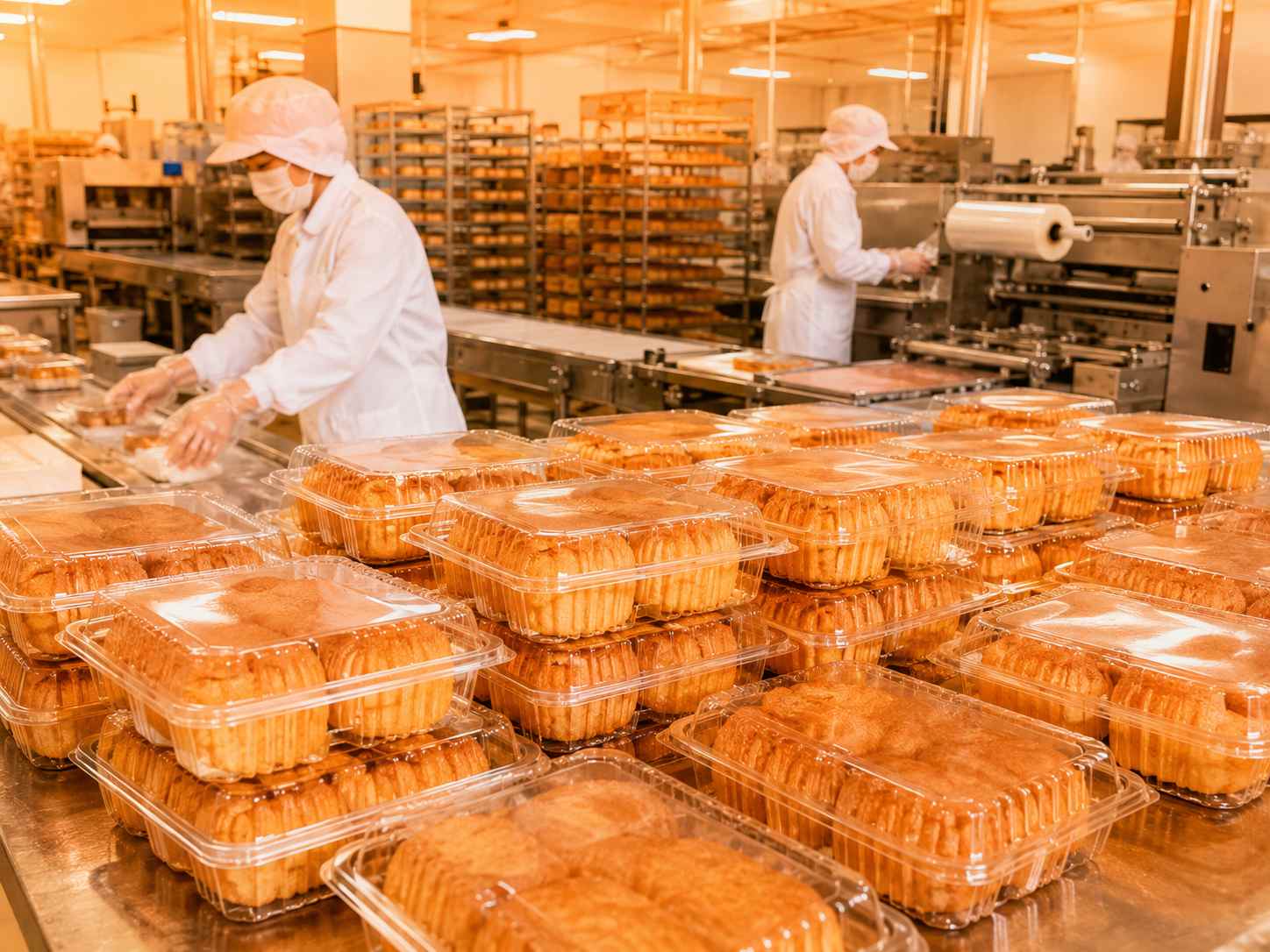 Batch packaging in processing plants