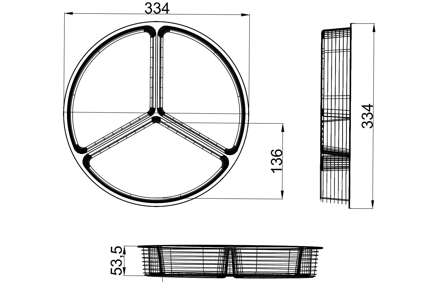 Custom cavity structure for Oversized Snack Tray
