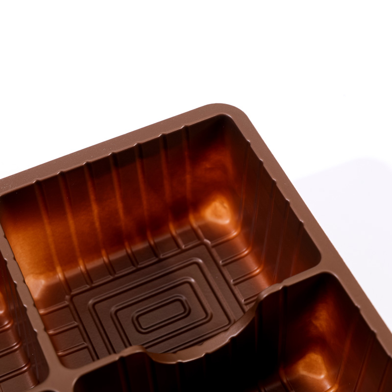 Brown Square Tray