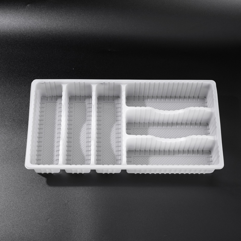 Strip snack tray