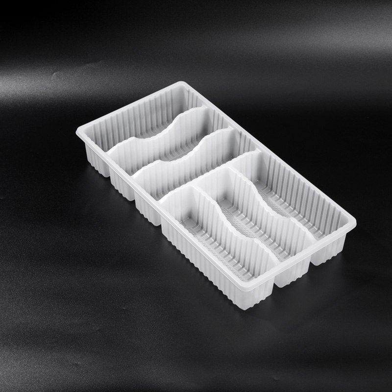 Strip snack tray