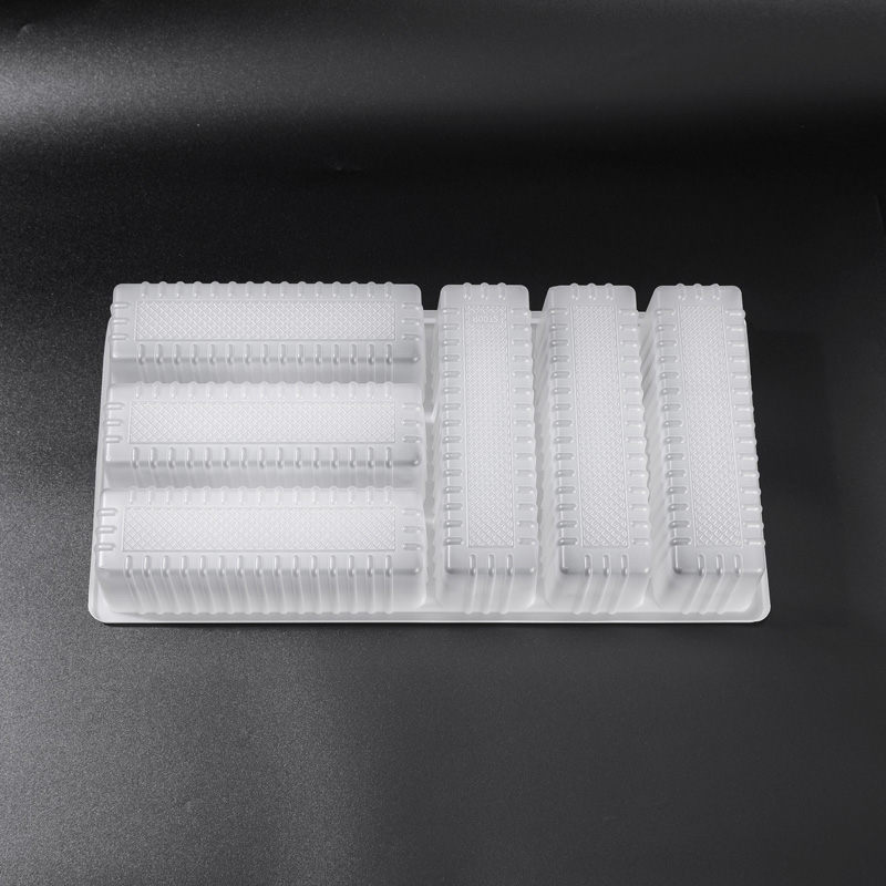 Strip snack tray