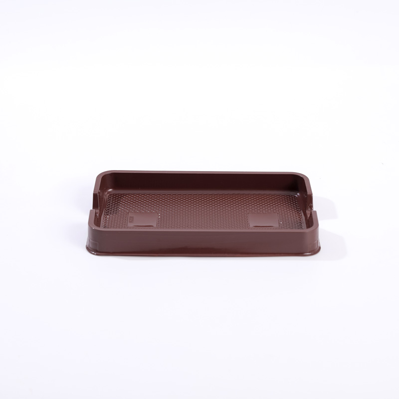 Brown shallow tray