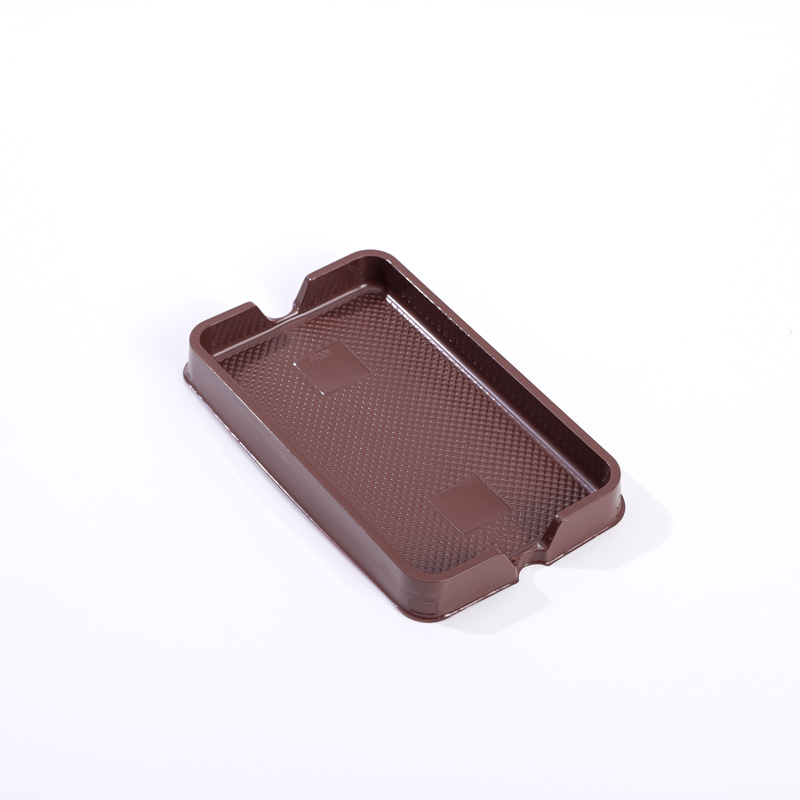 Brown shallow tray