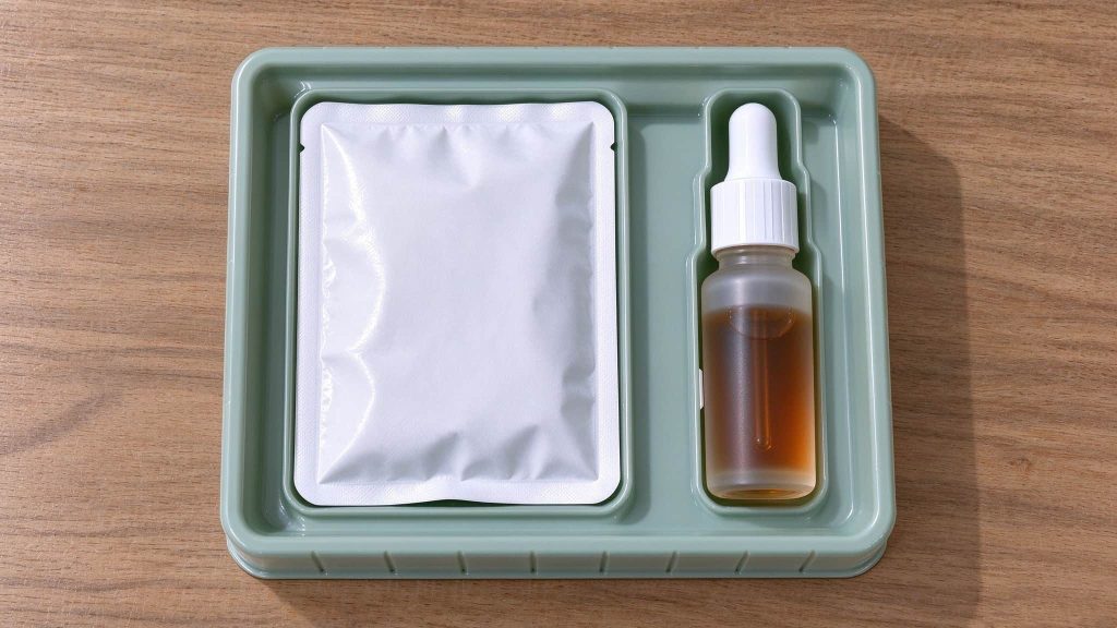 Green Blister Tray