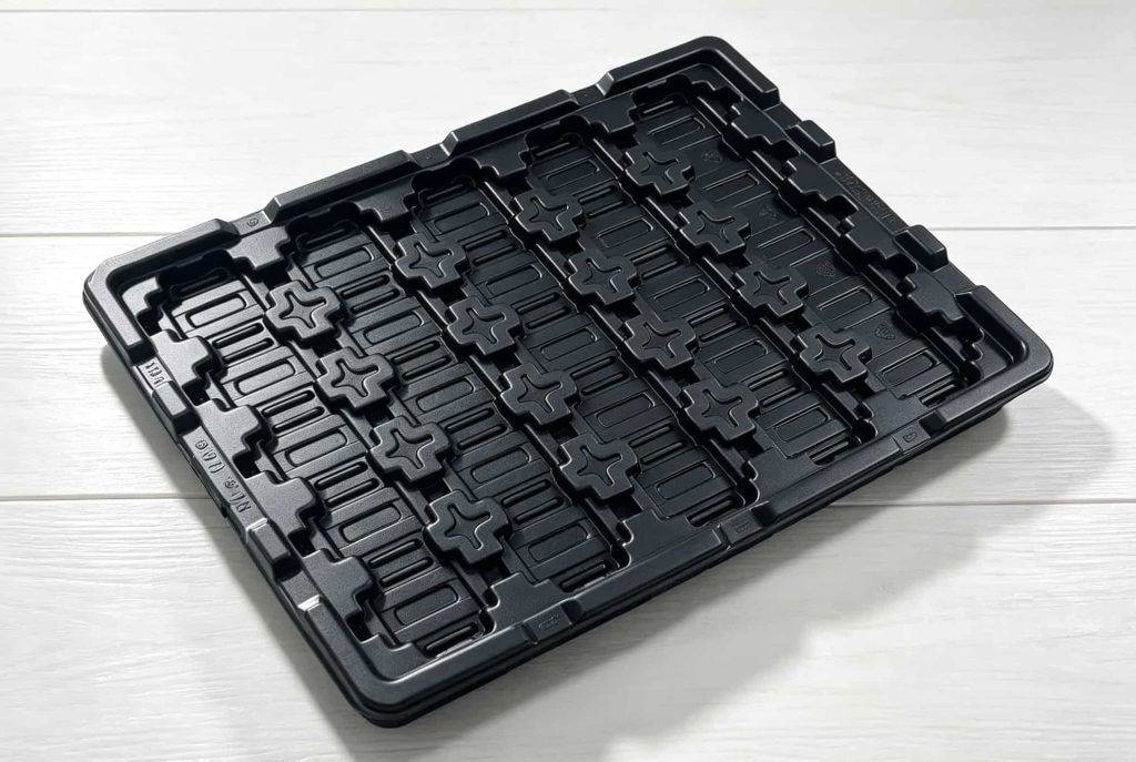 Black Electronic Tray